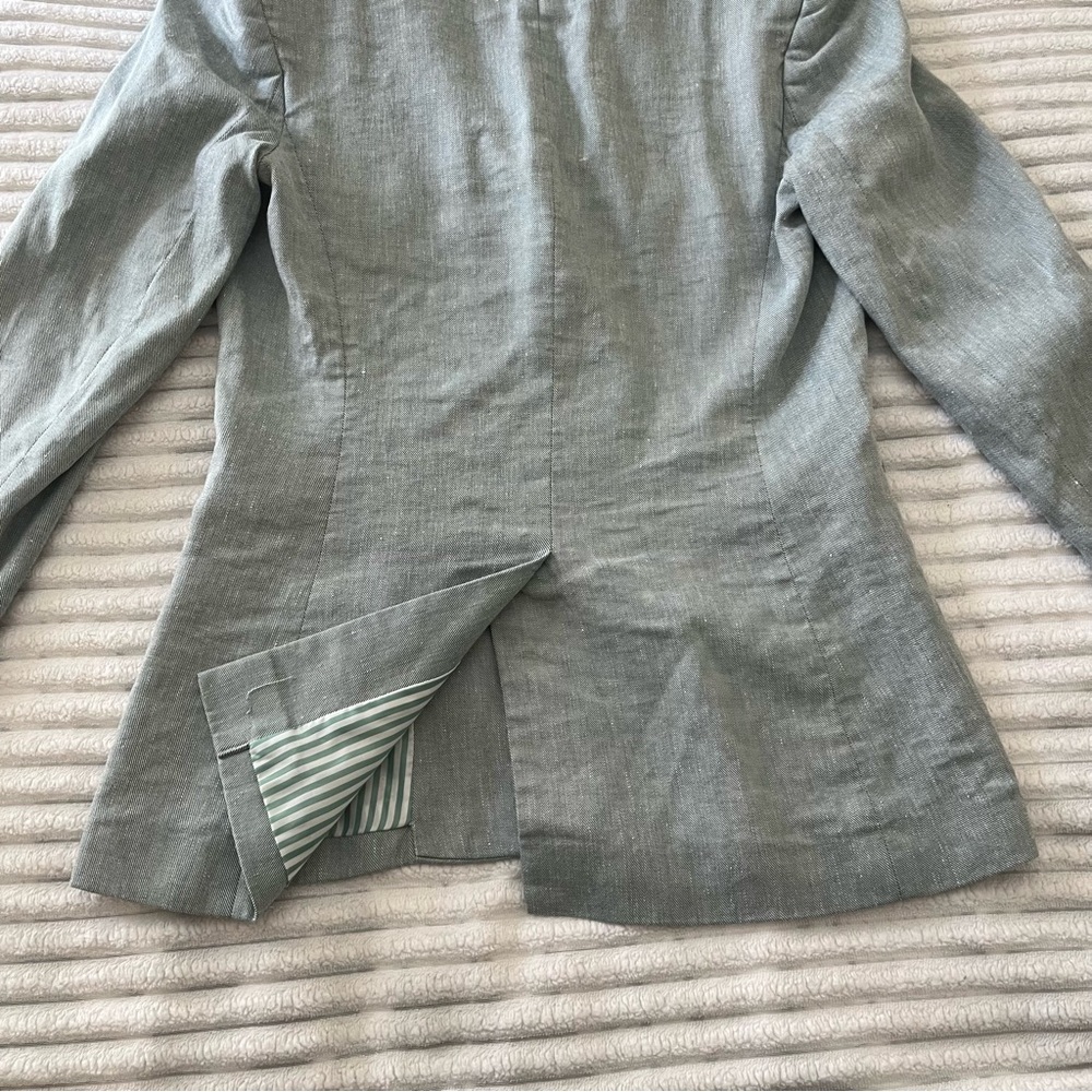 Veronica Beard Linen Blazer - Picture 7 of 10